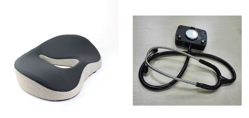 Bundle of Electronic Stethoscope & Manual Wheelchair Cushion